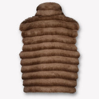 MonnaLisa Kinder Meisjes Bodywarmer in Bruin