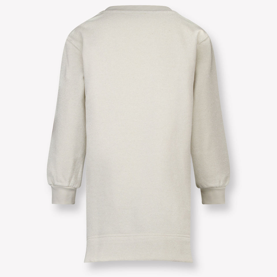 MonnaLisa Kinder Meisjes Jurk in Beige