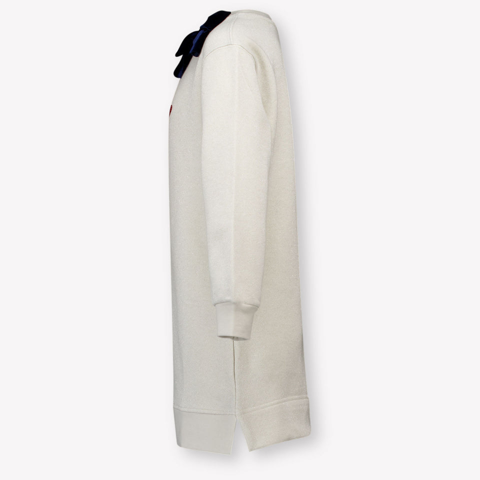 MonnaLisa Kinder Meisjes Jurk in Beige