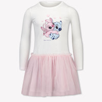MonnaLisa Kinder Meisjes Jurk in Roze