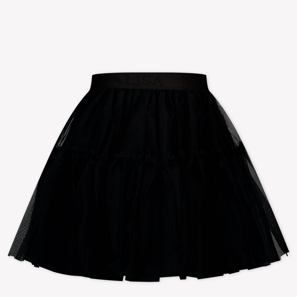 Monnalisa Kids Girls Skirt Black