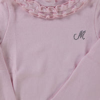 MonnaLisa Baby Meisjes T-Shirt in Licht Roze