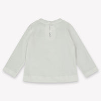 MonnaLisa Baby Meisjes T-Shirt in Off White
