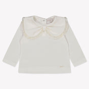 Monnalisa Baby Girls T-Shirt  Offwhite
