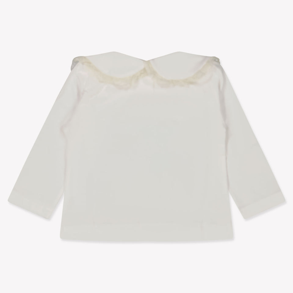 Monnalisa Baby Girls T-Shirt  Offwhite