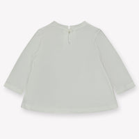 MonnaLisa Baby Meisjes T-Shirt in Off White