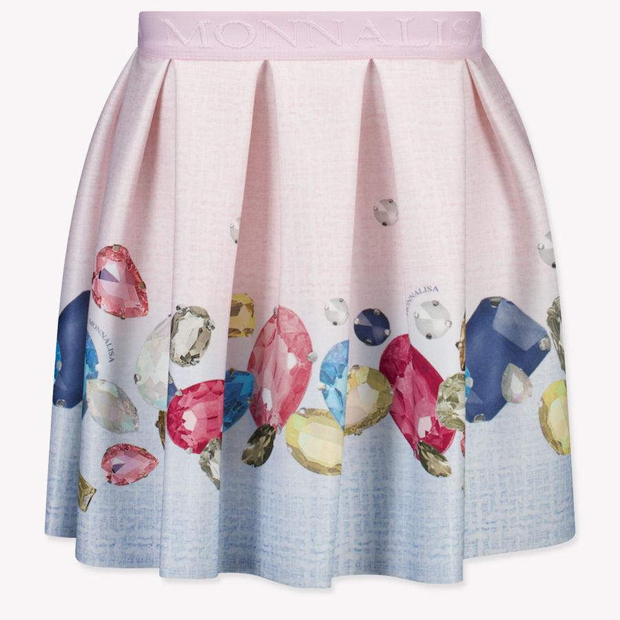 MonnaLisa Girls Skirt in Light Blue