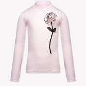 MonnaLisa Kinder Meisjes T-Shirt in Licht Roze