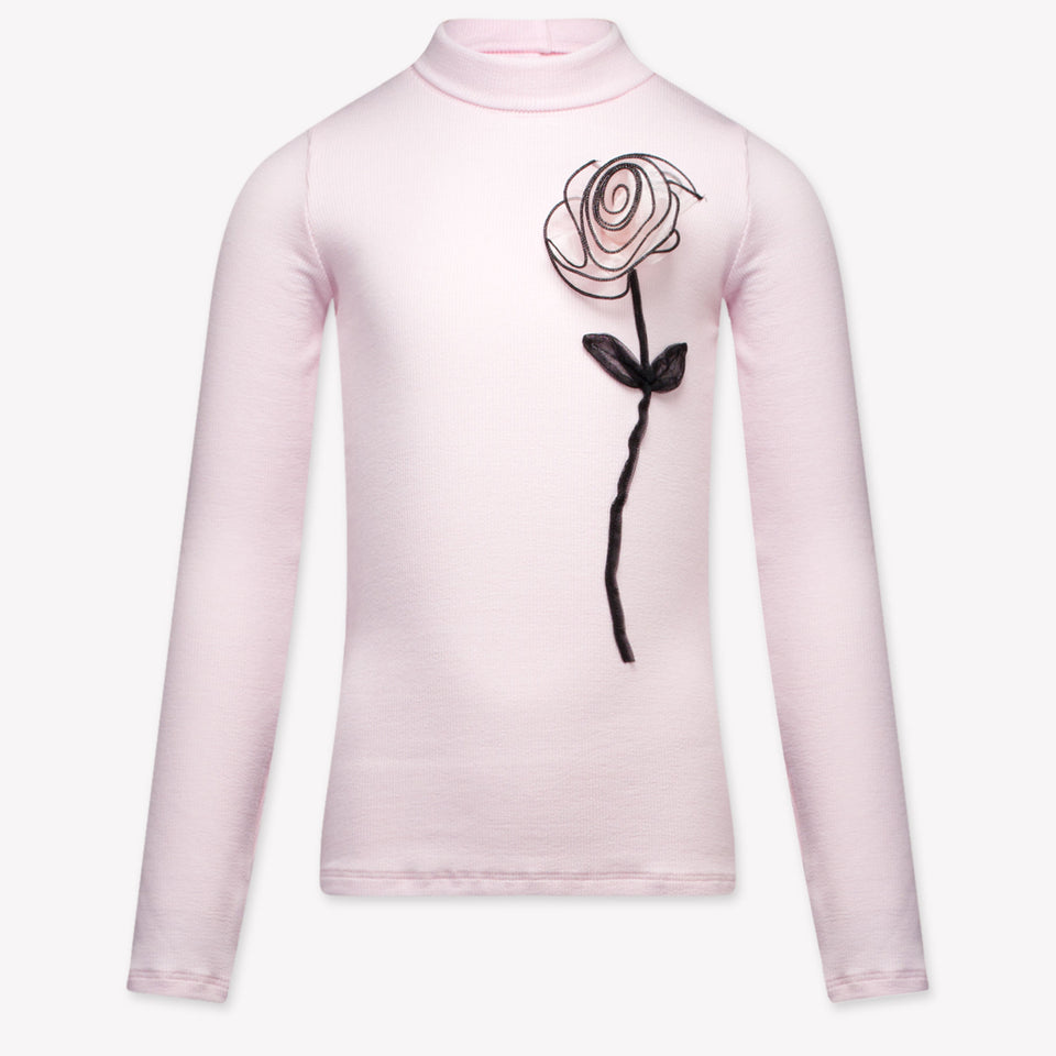 MonnaLisa Kinder Meisjes T-Shirt in Licht Roze