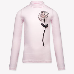 MonnaLisa Kinder Meisjes T-Shirt in Licht Roze