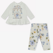 MonnaLisa Baby Meisjes Setje in Licht Blauw