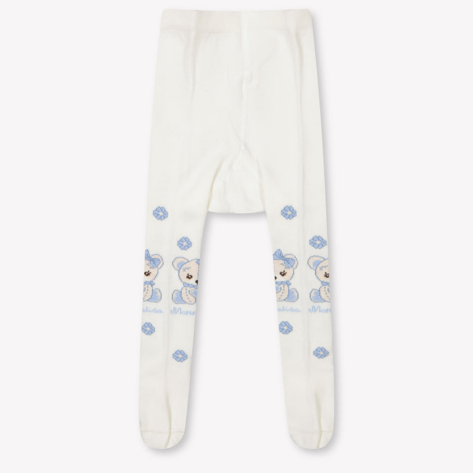 Monnalisa Baby Girls Tights  Offwhite