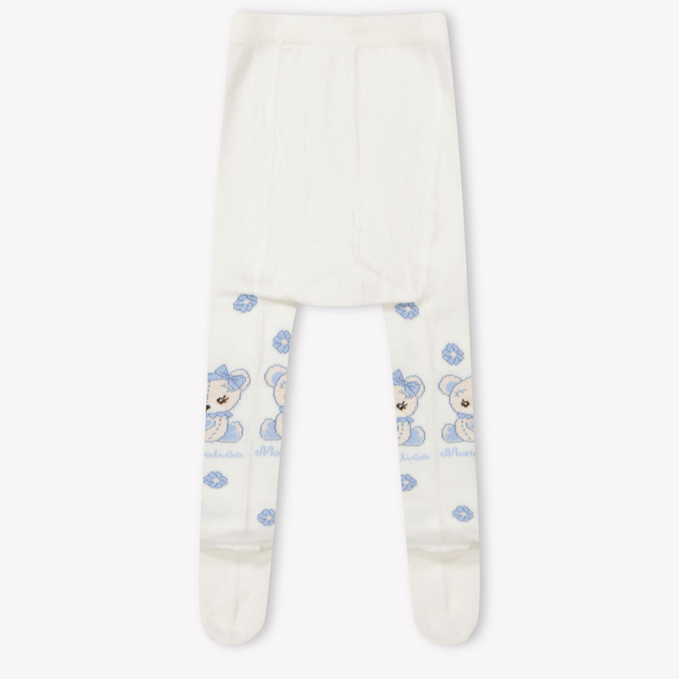 Monnalisa Baby Girls Tights  Offwhite