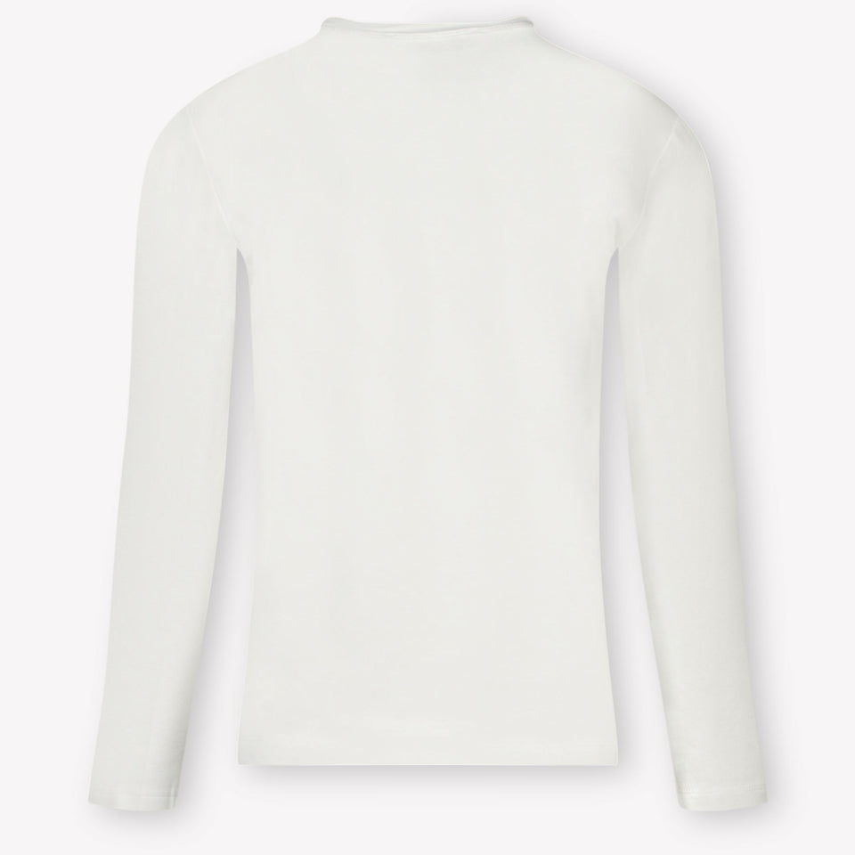 Monnalisa Kids Girls  T-Shirt Offwhite