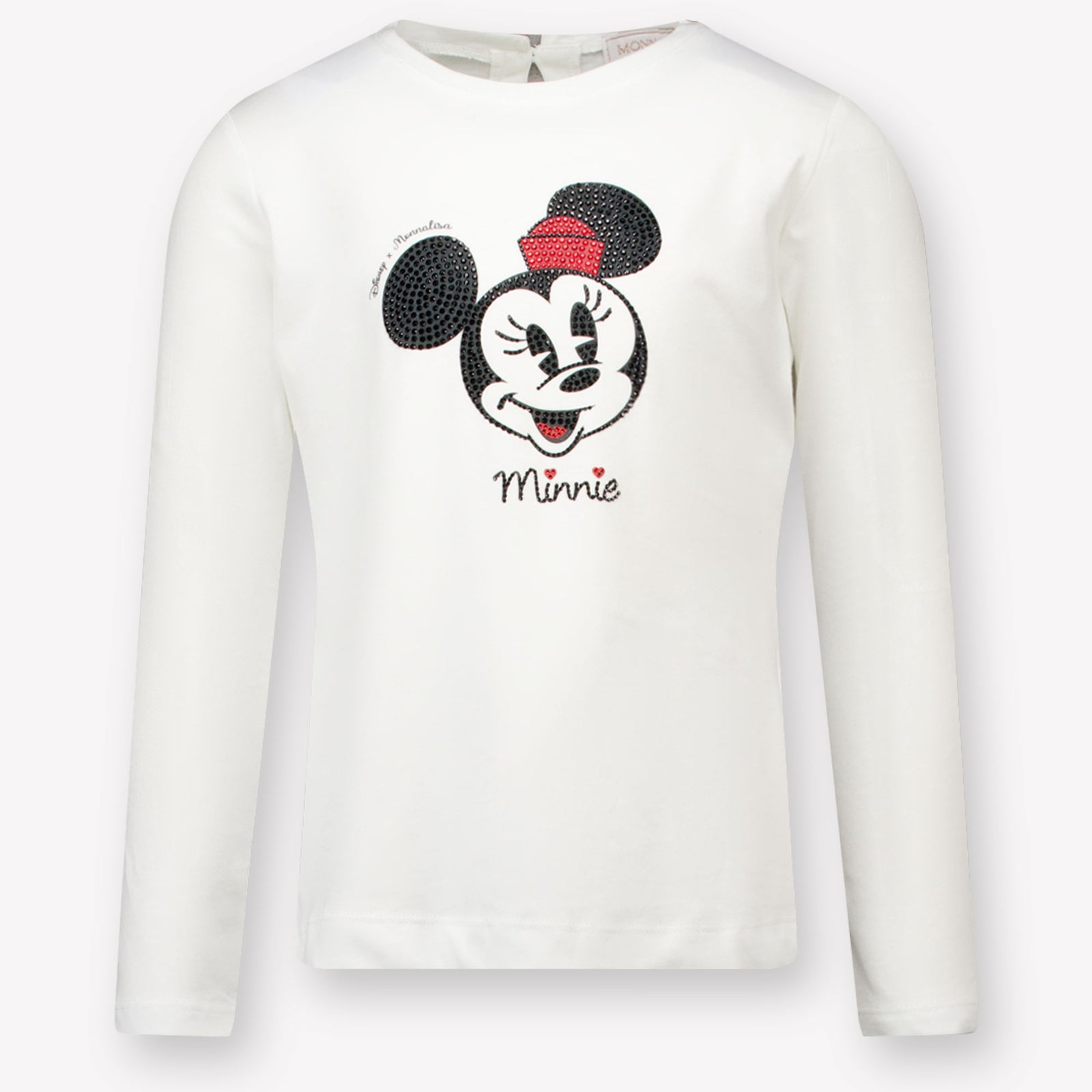 MonnaLisa Kinder Meisjes T-Shirt in Off White