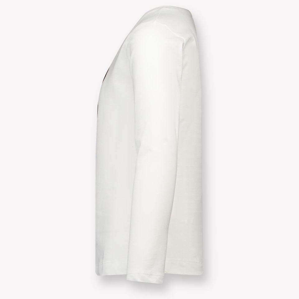 Monnalisa Kids Girls  T-Shirt Offwhite
