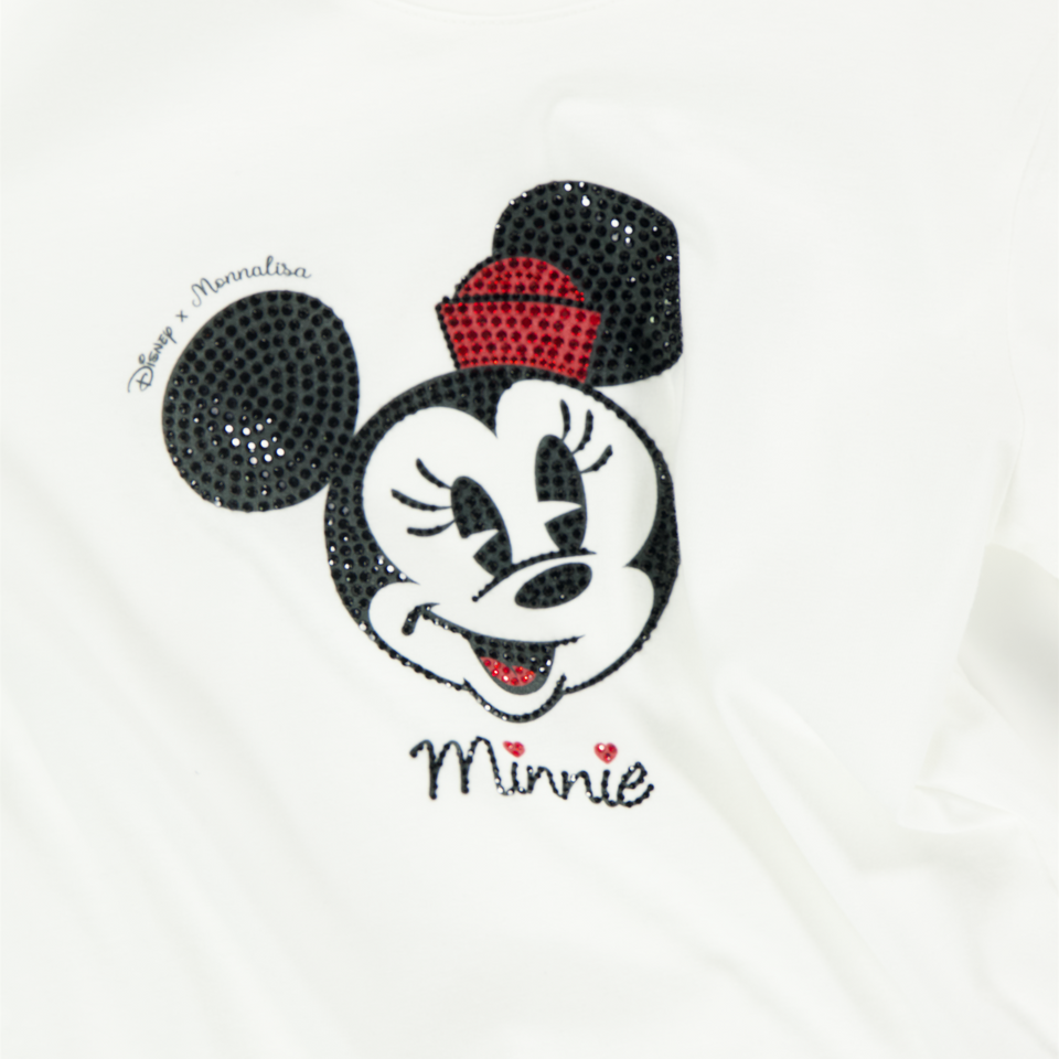 Monnalisa Kids Girls  T-Shirt Offwhite