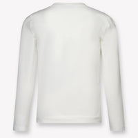 MonnaLisa Kinder Meisjes T-Shirt in Off White