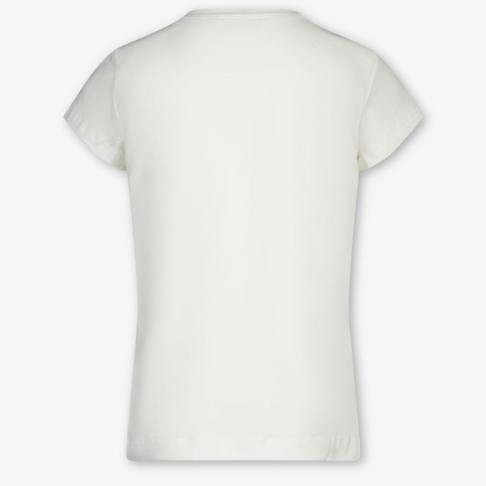 Monnalisa Kids Girls  T-Shirt Offwhite