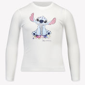 MonnaLisa Kinder Meisjes T-Shirt in Wit