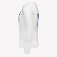 MonnaLisa Kinder Meisjes T-Shirt in Wit