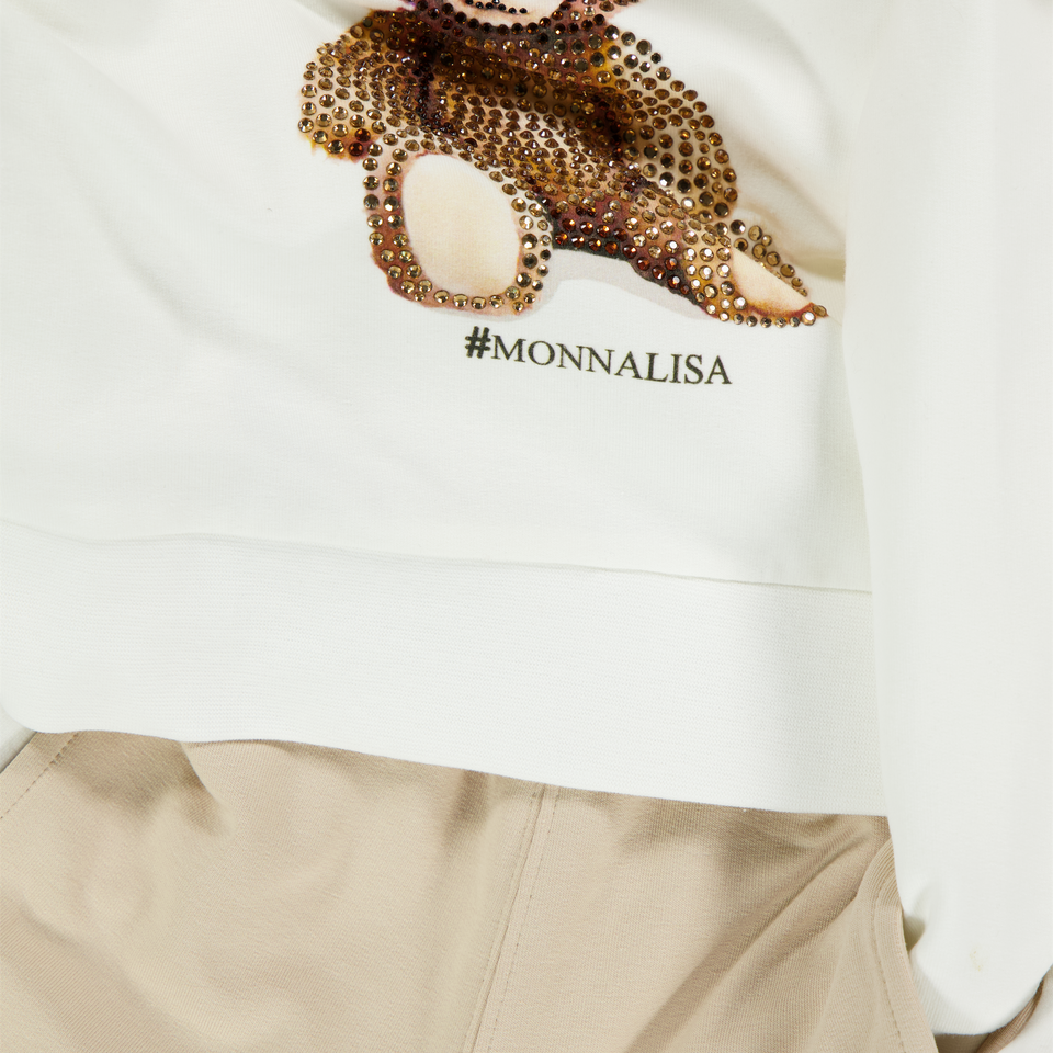 Monnalisa Kids Girls' Tracksuit  Beige