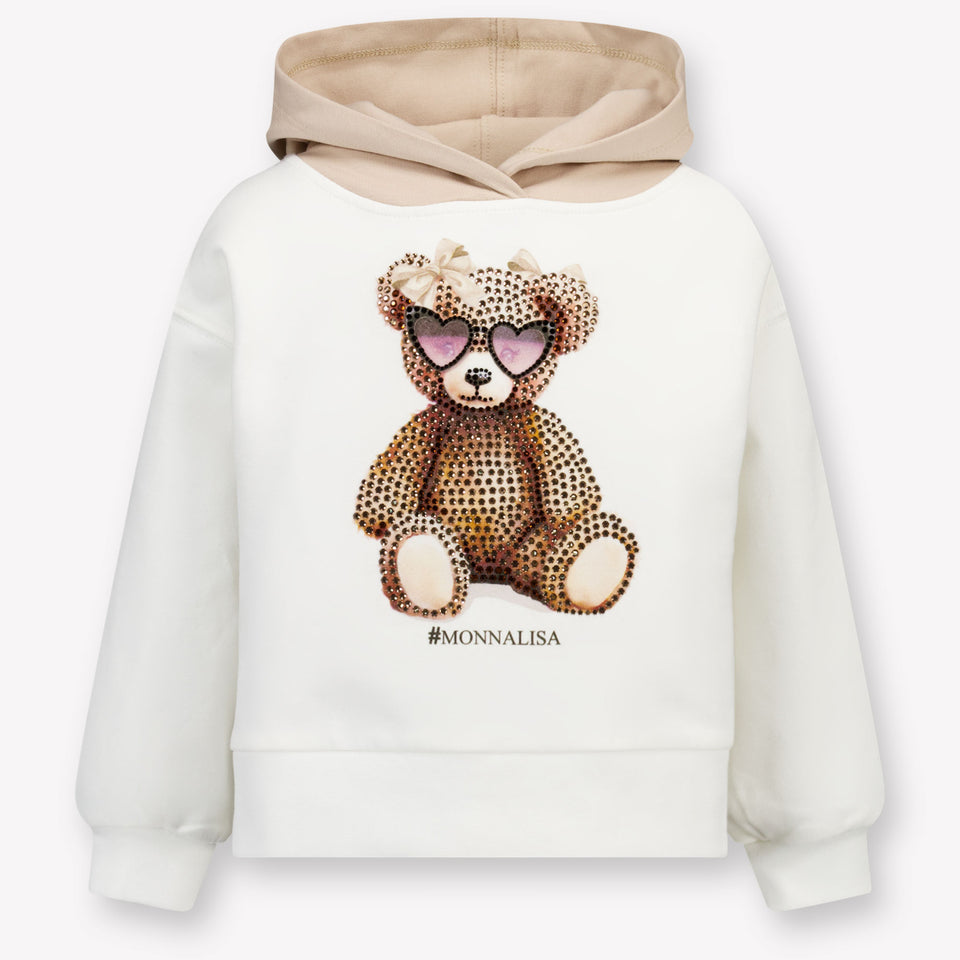 Monnalisa Kids Girls' Tracksuit  Beige