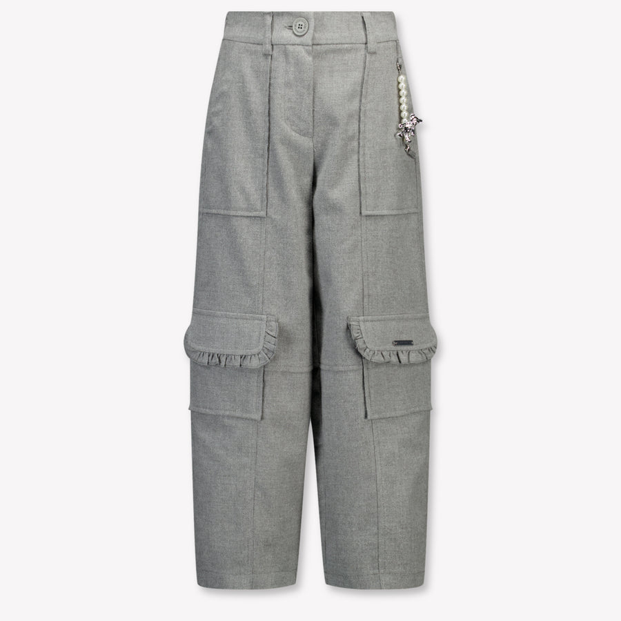 MonnaLisa Kinder Meisjes Broek in Grijs