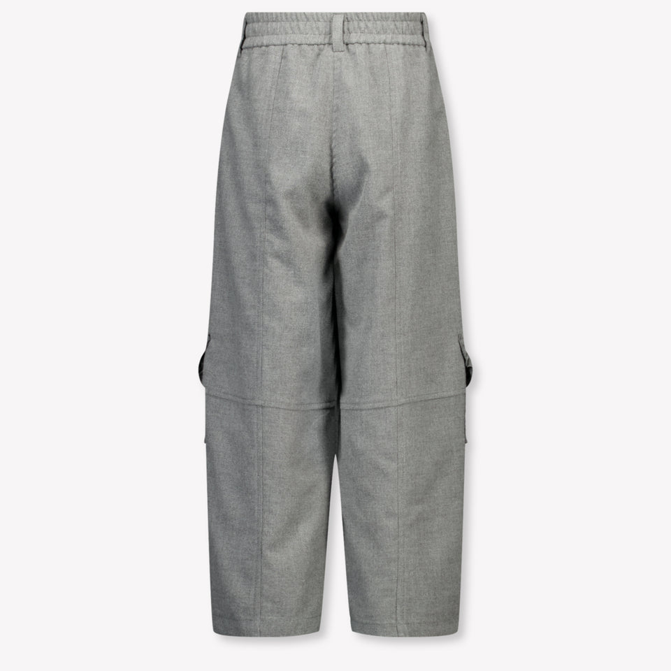 Monnalisa Kids Girls  Pants Gray