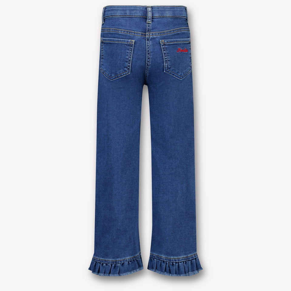 Monnalisa Kids Girls Jeans  Blue