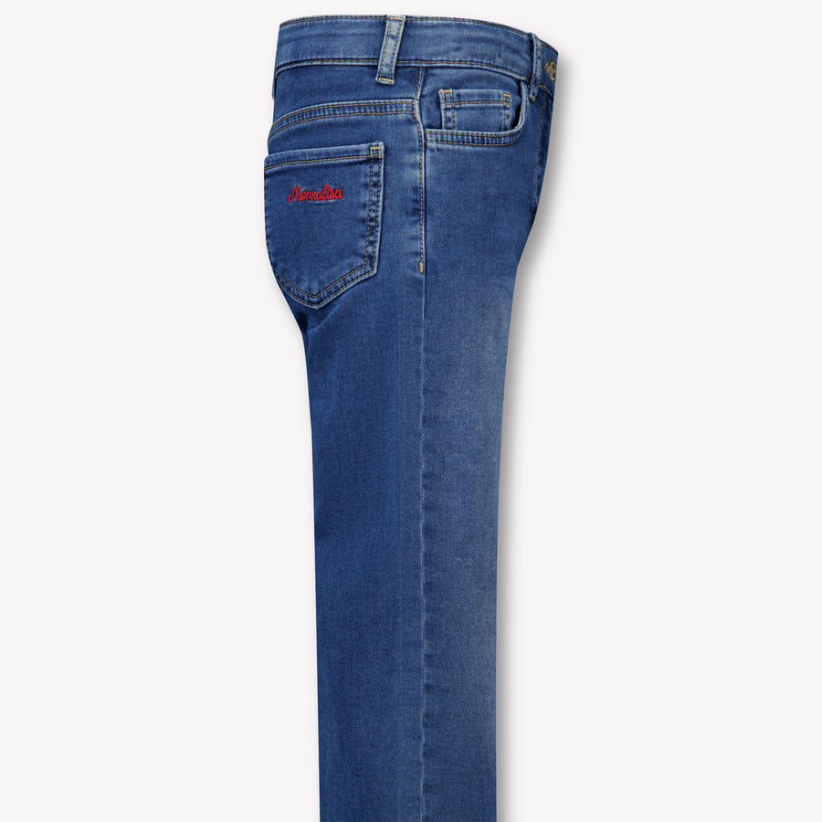 MonnaLisa Kinder Meisjes Jeans in Blauw
