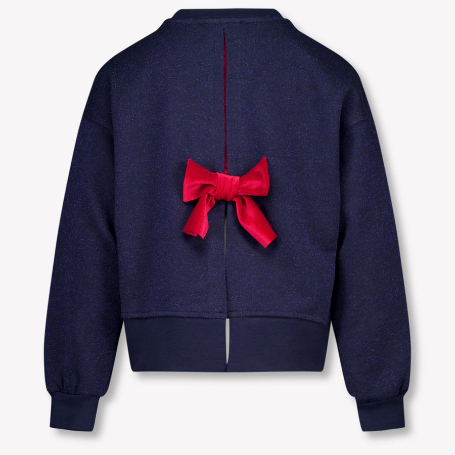 MonnaLisa Kinder Meisjes Trui in Navy