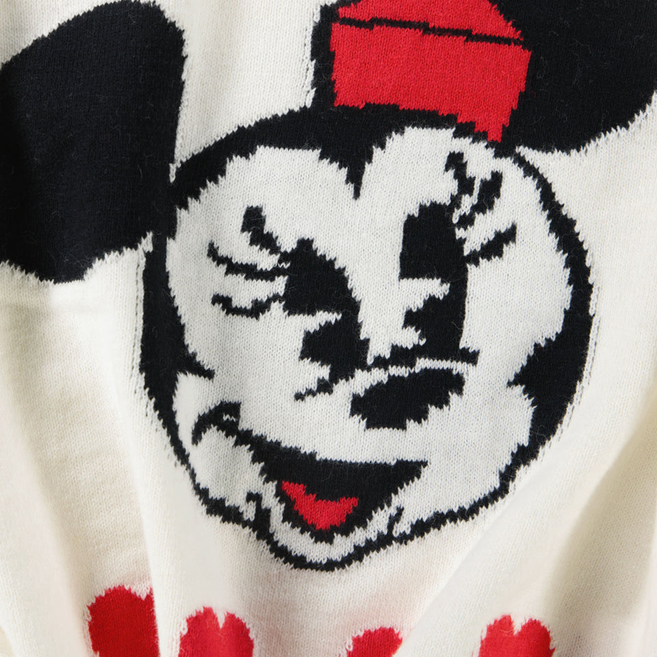 Monnalisa Kids Girls Sweater Offwhite