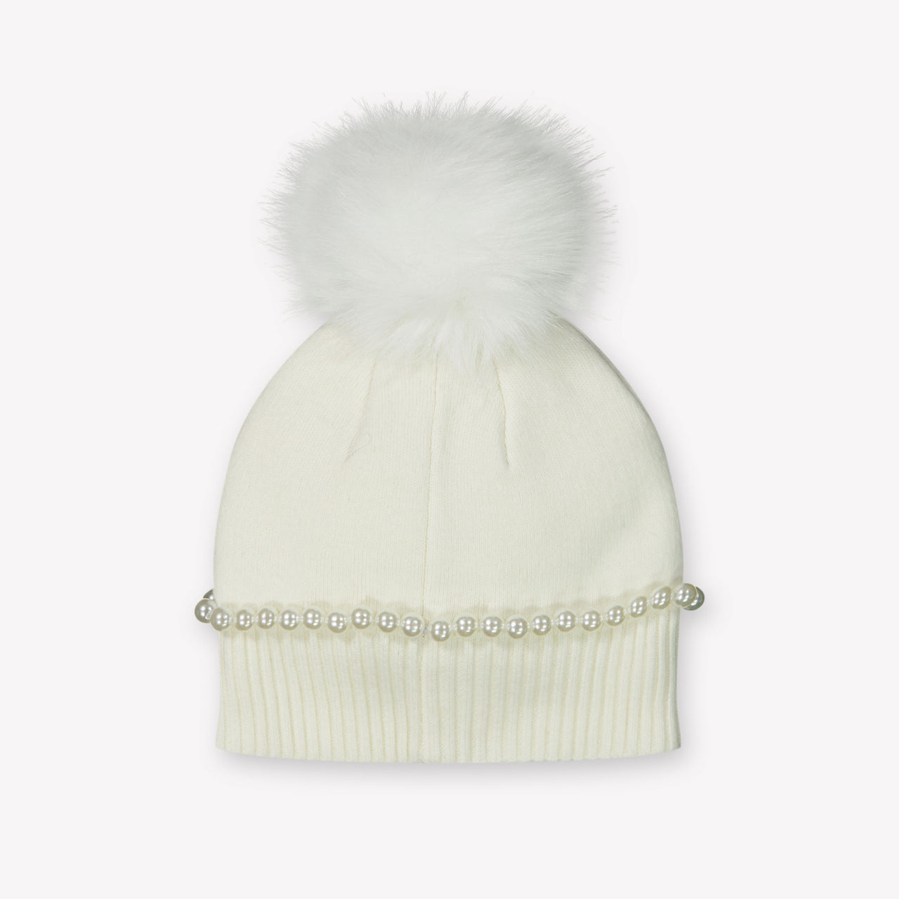 MonnaLisa Kinder Meisjes Muts in Off White