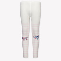 MonnaLisa Kinder Meisjes Maillot in Off White