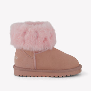 Monnalisa Girls Snowboots  Light Pink
