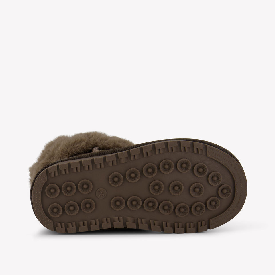 MonnaLisa Meisjes Snowboots in Taupe