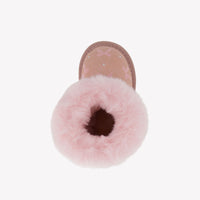 MonnaLisa Meisjes Snowboots in Licht Roze