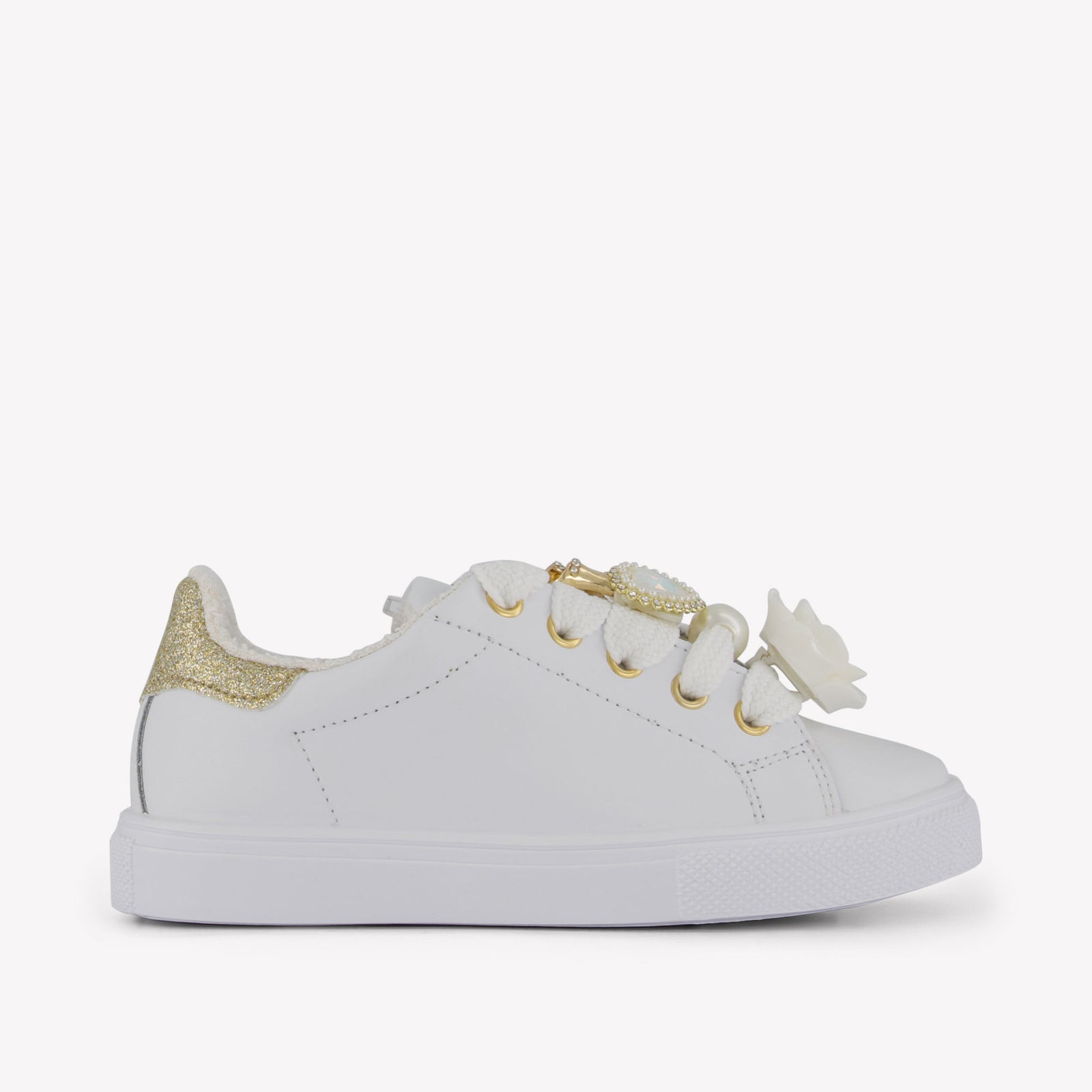 Monnalisa Girls Sneakers  White