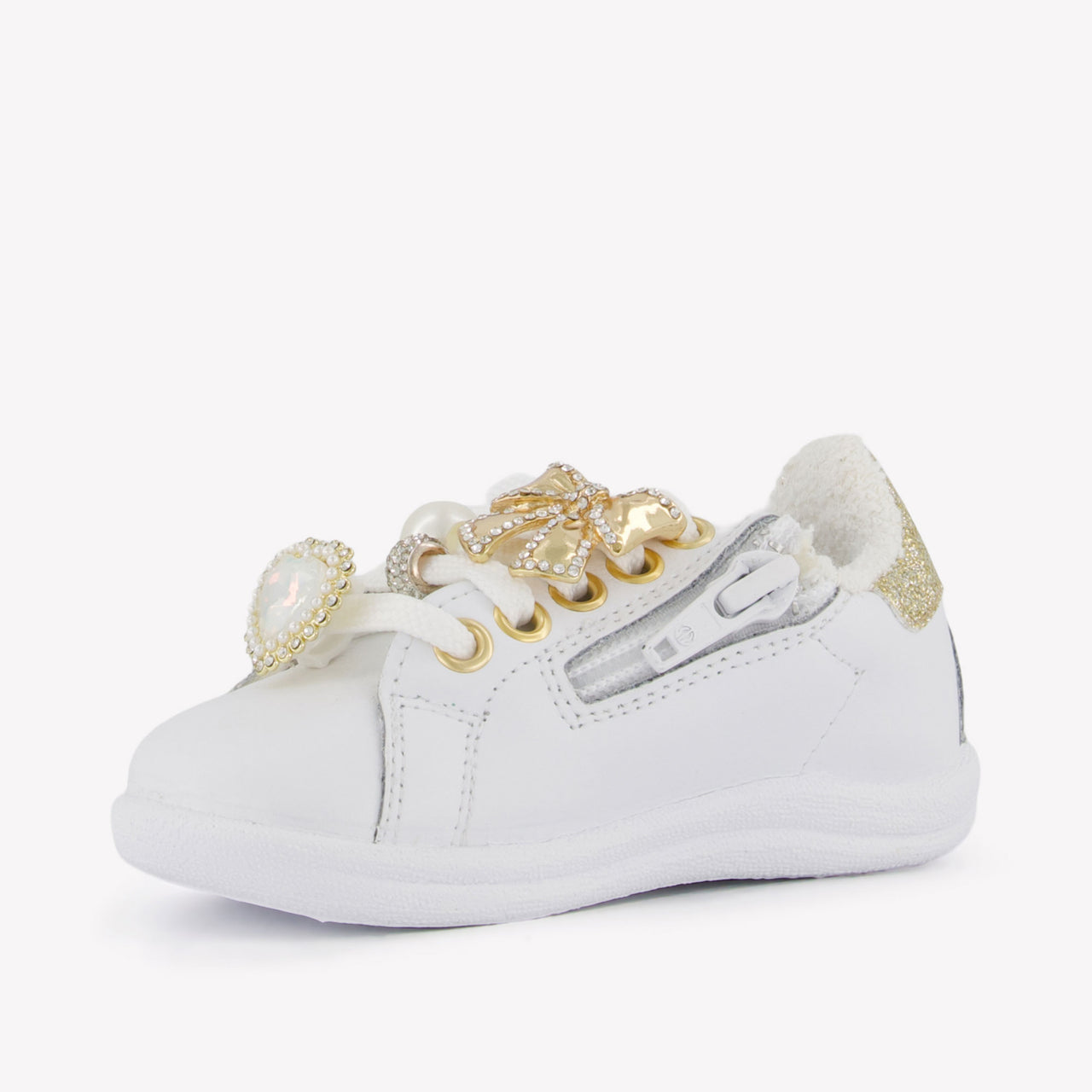 Monnalisa Girls Sneakers  White