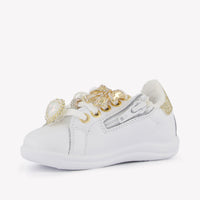 Monnalisa Girls Sneakers  White