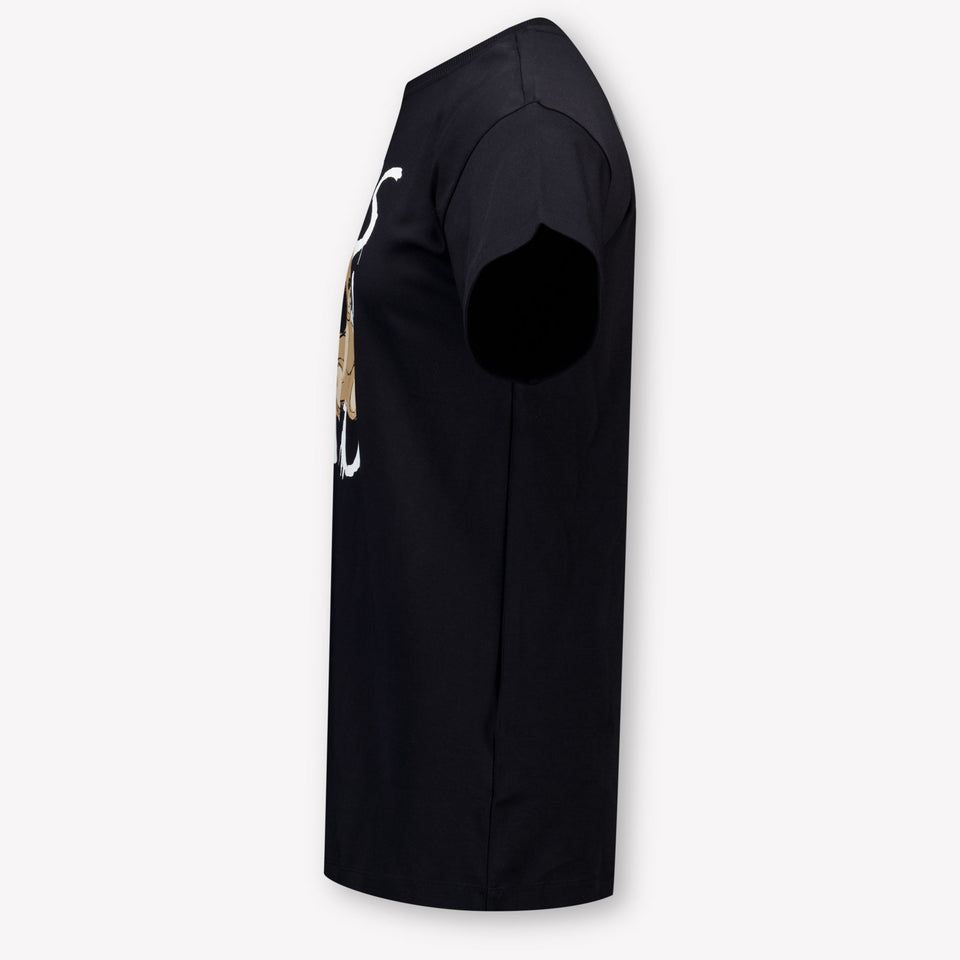 Moschino Kinder Meisjes Jurk In Zwart