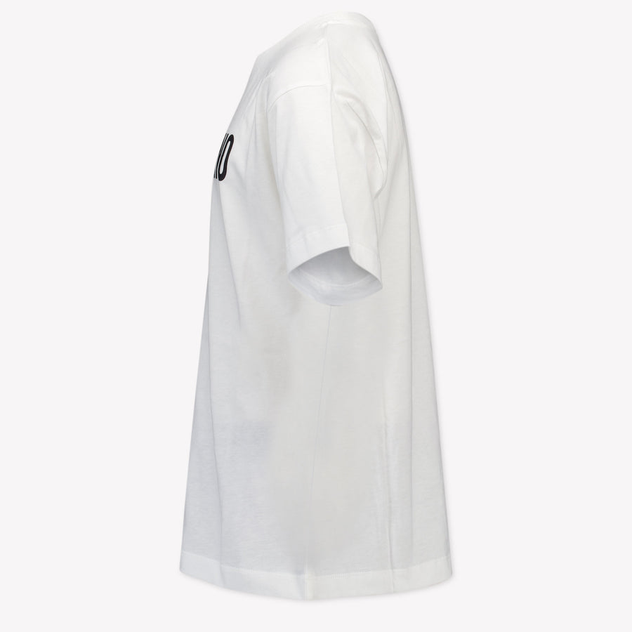 Moschino Kids Unisex T-Shirt  Offwhite