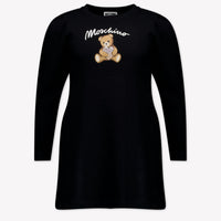 Moschino Kinder Meisjes Jurk In Zwart