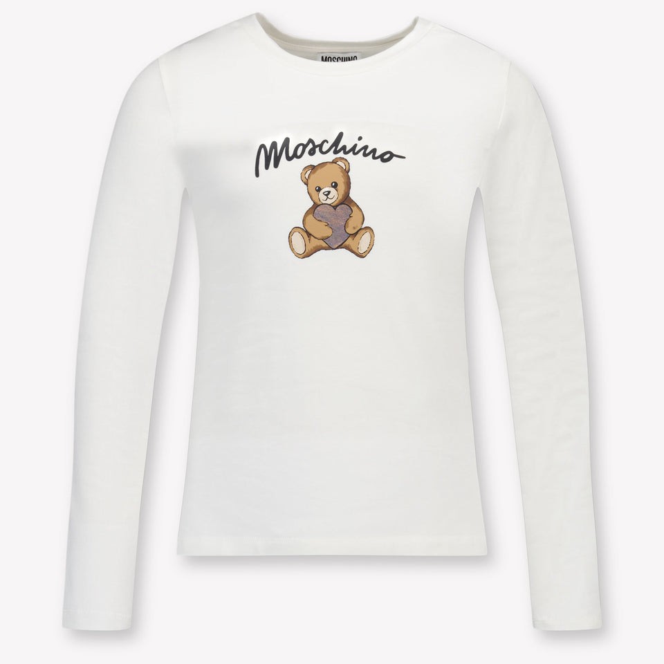 Moschino Kids Girls  T-Shirt Offwhite