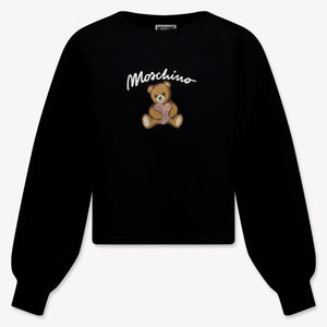Moschino Kinder Meisjes Trui In Zwart