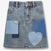 Moschino Kids Girls Skirt Jeans