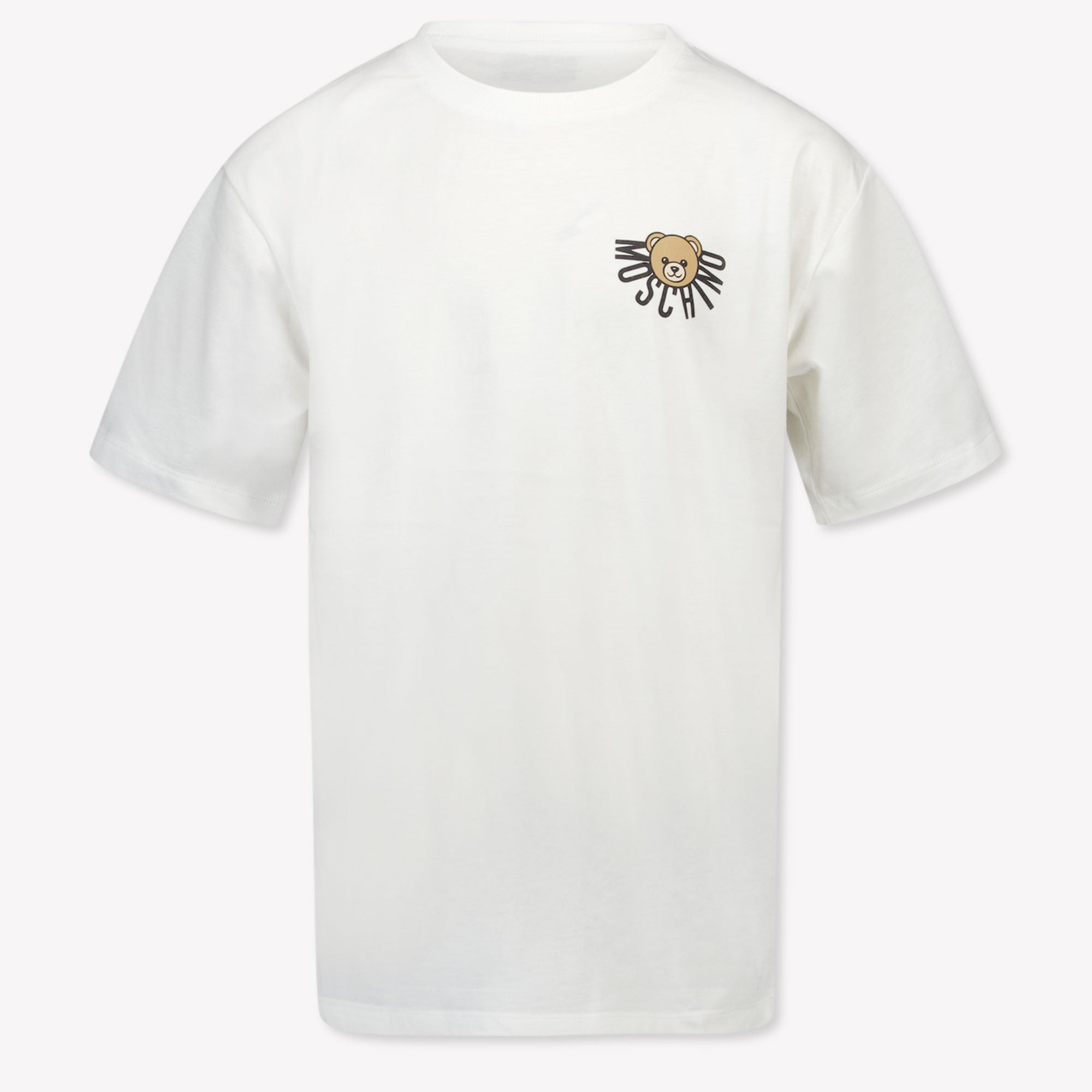 Moschino Kids Unisex T-Shirt  Offwhite