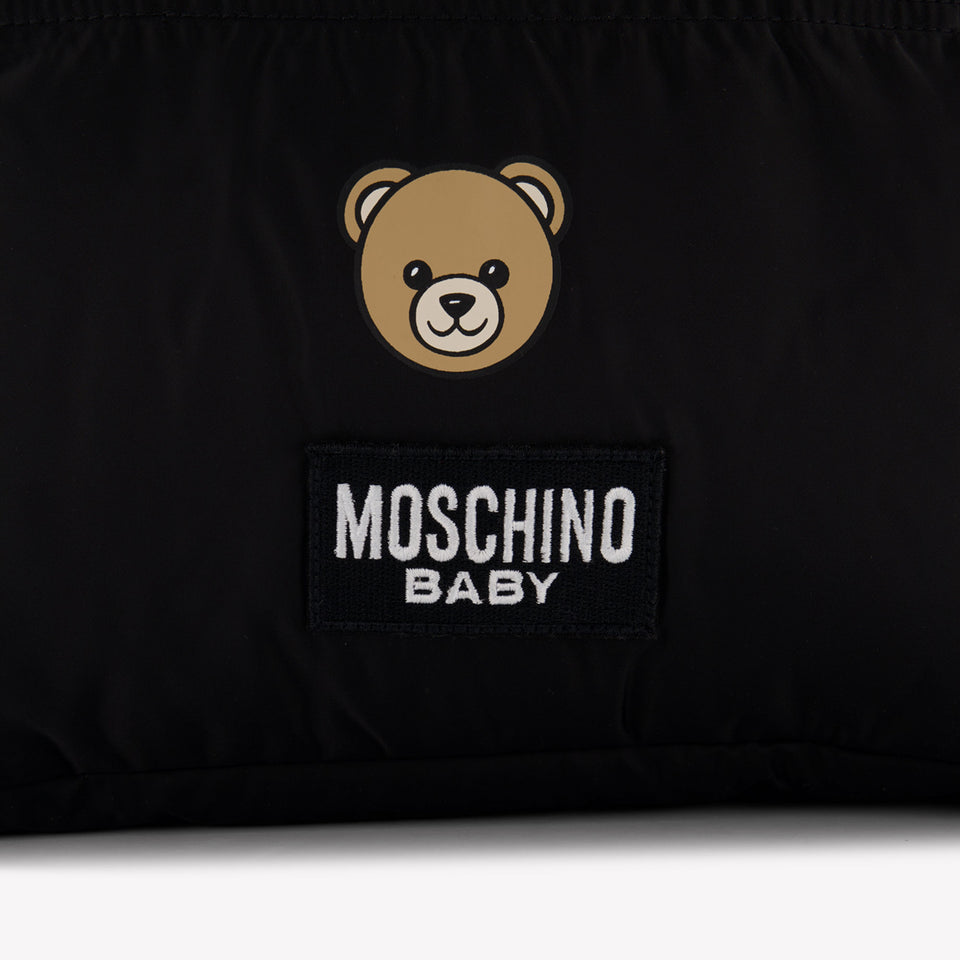 Moschino Baby Unisex Luiertas In Zwart