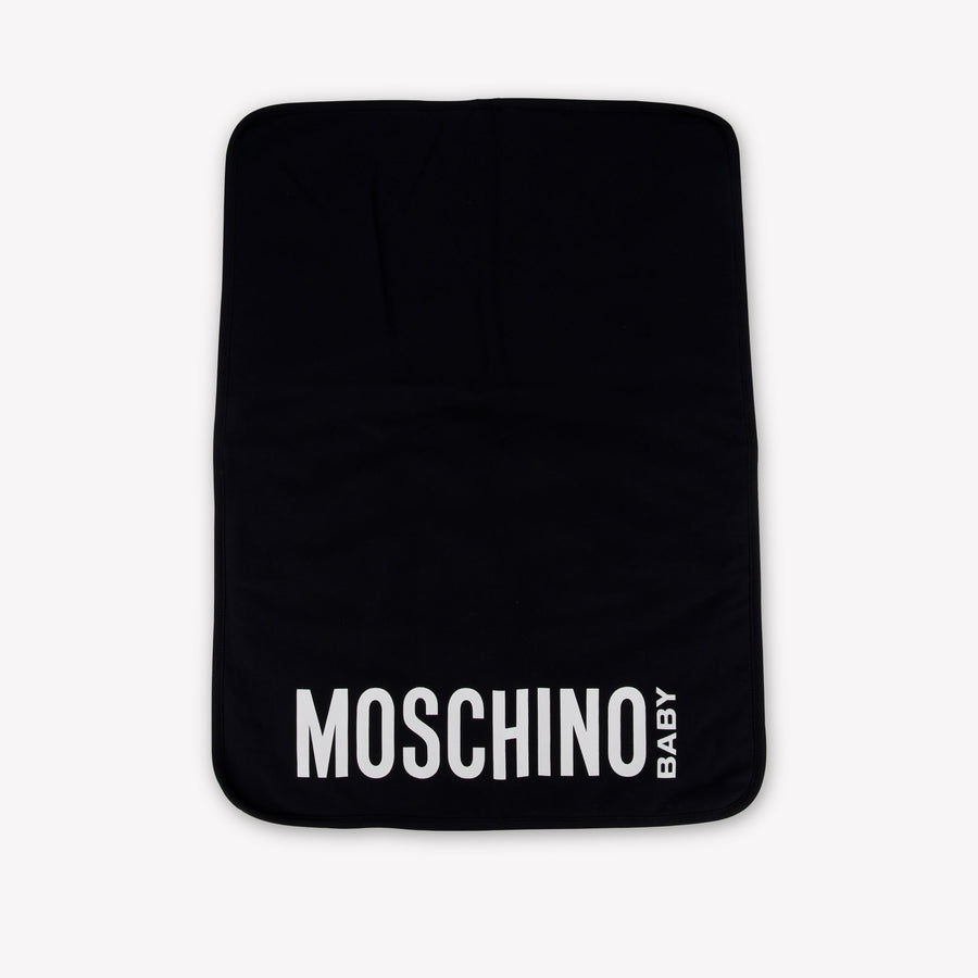 Moschino Baby Unisex Diaper Bag  Black